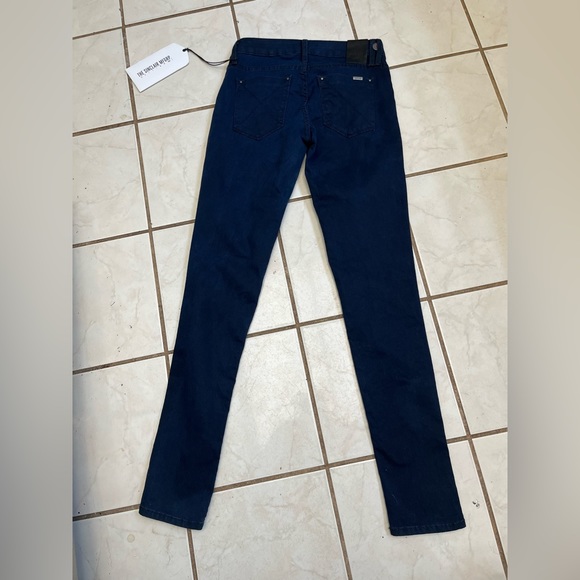 SINCLAIR MFGRP NWT! Dark Blue COE THE FIXED DENIM LEGGING Jeans Sz 25 NEW! - Picture 7 of 8